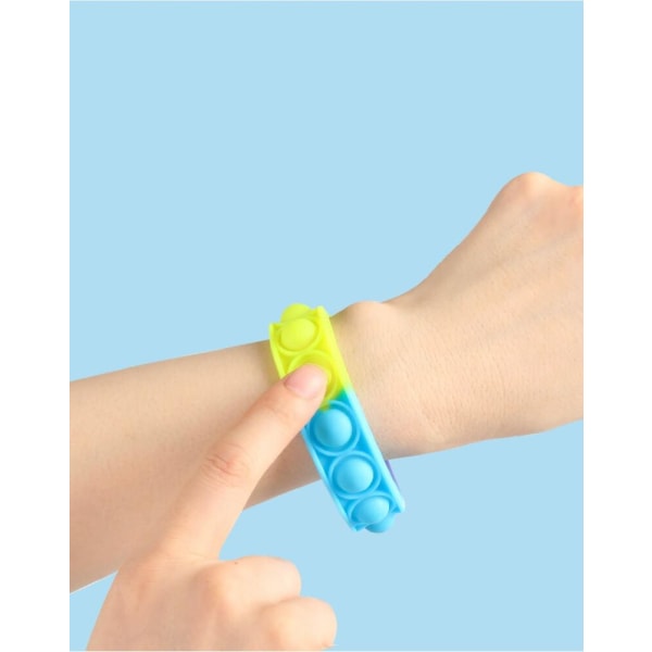 Pop it Fidget Toy - Flera Färger & Modeller - Armband - Flerfärg