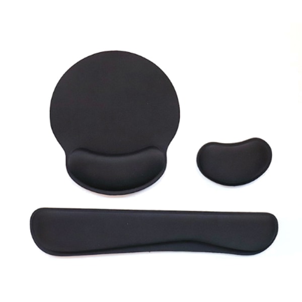 3-pack handledsstöd tangentbord och musset för arbete 3pcs