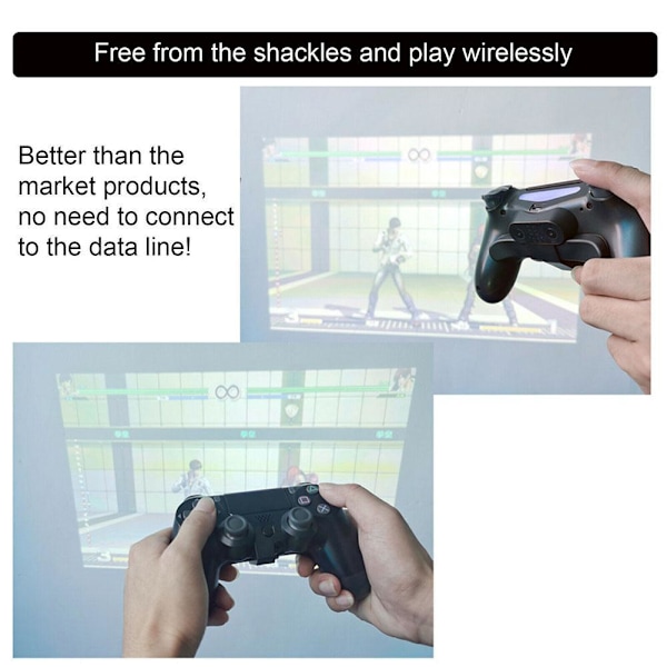 PS4-kontroll Bakåtknappfäste för Dualshock4-paddlar Rea