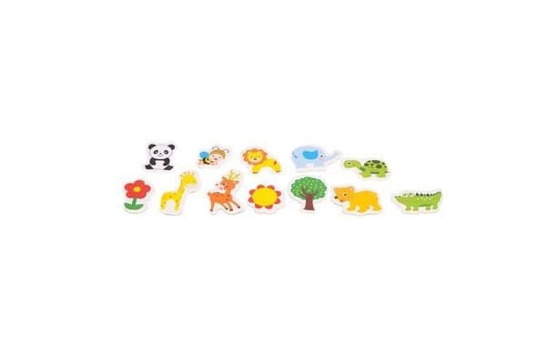12-pack - Starka Kylskåpsmagneter / Magneter - Djur