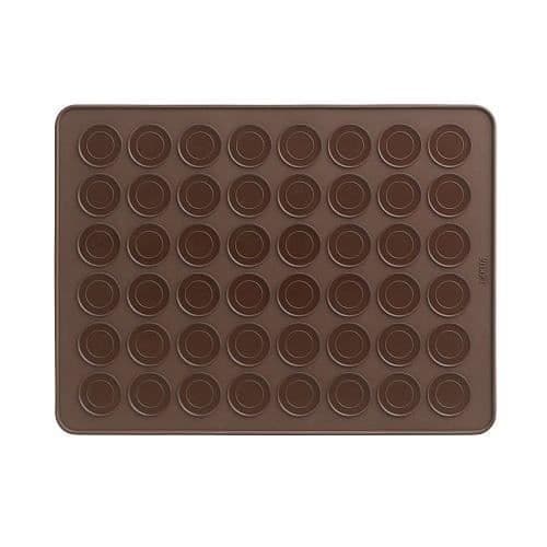 Macaron Bakset: Silikon Macaronmatta - 38,3x28,5cm | PLUS Trimmunstyckesverktyg