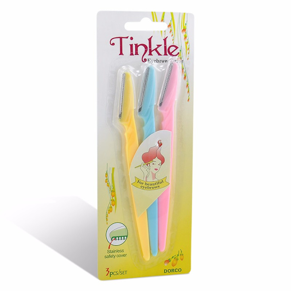 Ögonbrynskniv - Skäggkniv 3-pack