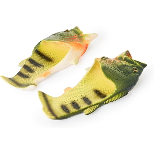 Fisktofflor | De ursprungliga fisktofflorna | Rolig present, unisex sandaler, flip-flops, pool-, strand- och duschskor | Män, kvinnor och barn