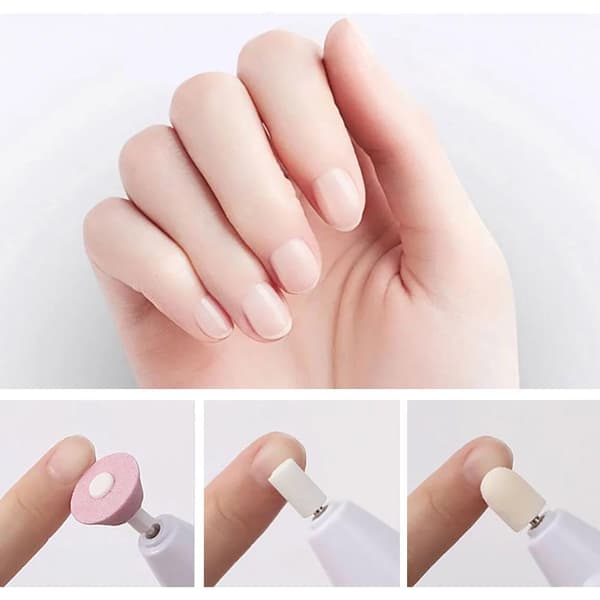 Elektrisk Nagelfil - 5 Huvuden