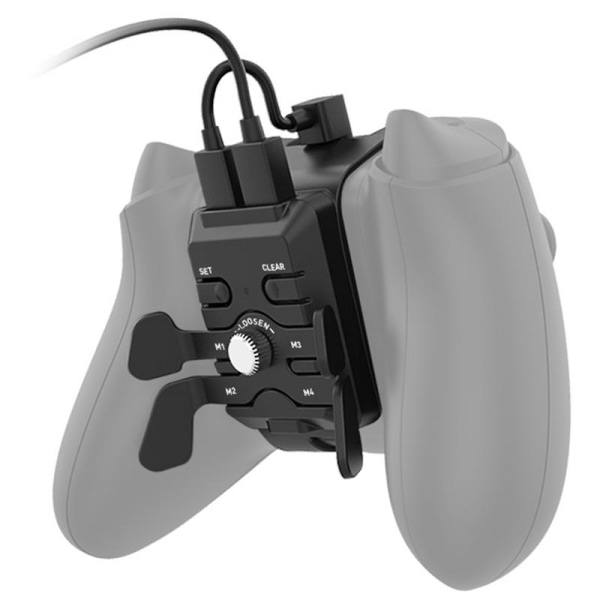Xbox Series X/S-handtag med utökade knappar på baksidan. Xbox X/S-handtag med extra funktionsknappar