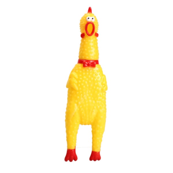 Komisk låtande leksaks kyckling för underhållning