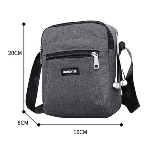 Messenger-väska för män Crossbody-axelväskor Reseväska Man-väska