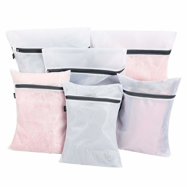 Tvättsäckar i två storlekar, 6-pack