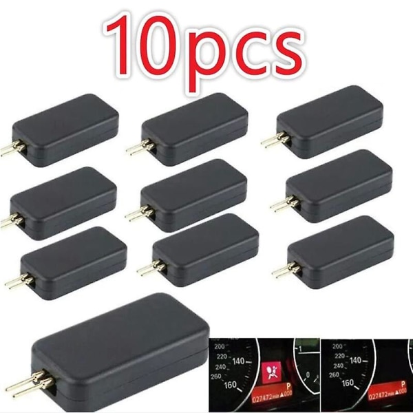 10st Universal Bil SRS Airbag Simulator Emulator Resistor Bypass Felsökning