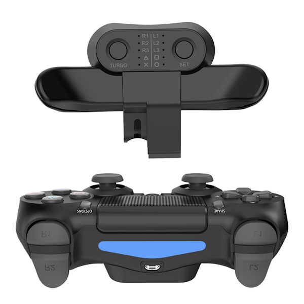 Kontroll Backknapp Tillägg för SONY PS4 Spelkontroll Bakre Utbyggnad Adapter Elektroniska Maskintillbehör