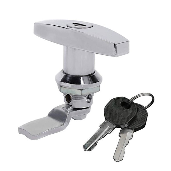 Lastbil T-handtag Lås Släpvagnsspärr KROM Chrome
