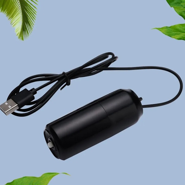 Mini USB-laddningsbar syrepump för fiskar, akvarietillbehör