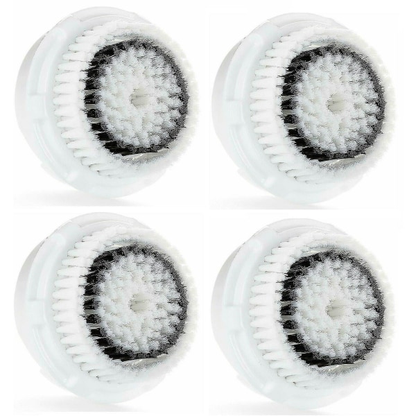 4 Ersättningsborsthuvuden Känslig Hud Kompatibel med Clarisonic Mia 1 2 3