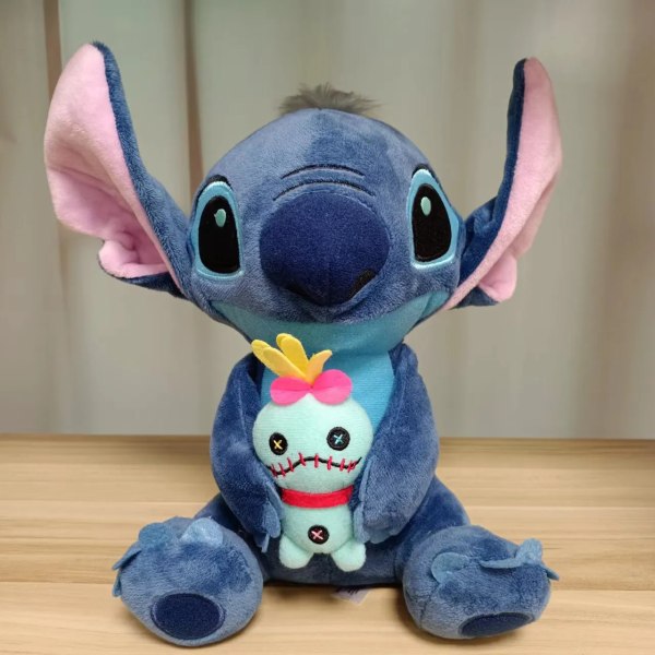 25cm Anime Lilo & Stitch Plyschdocka - Söt Stitch Plyschdocka