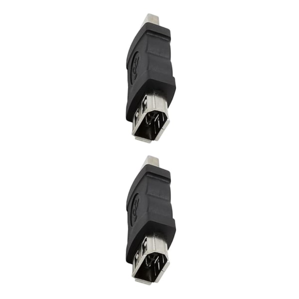 2 st Firewire IEEE 1394 6-stifts hona till USB hane-adapter