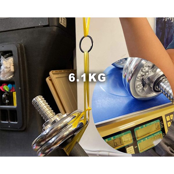 Runda karbinhakar / öppningsbara ringar 15-pack