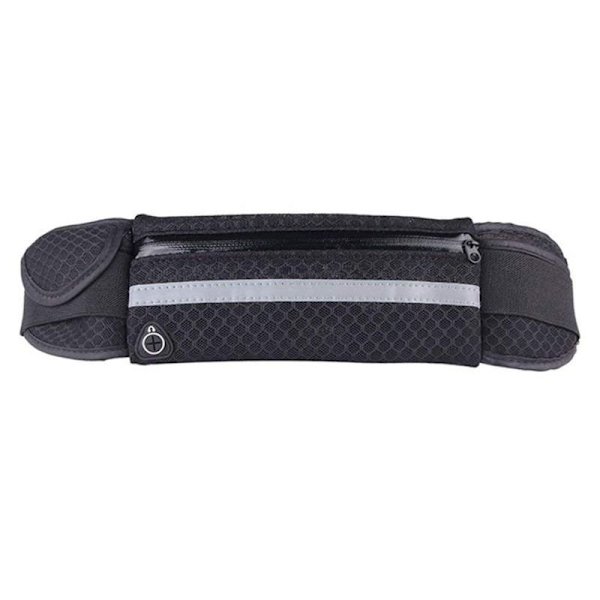 Flexibelt hundkoppel med midjeväska