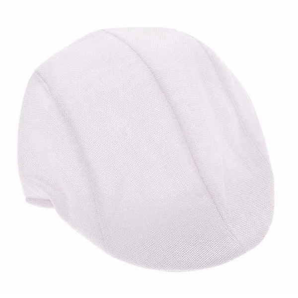 Flat Cap / Gatsby / Gubbkeps - Enfärgad i olika färger white