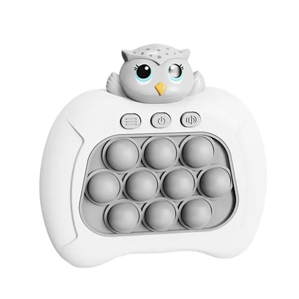 Pop It Spelmaskin Söt Tecknad Dinosaur Astronaut Uggla Förälder-barn gray astronaut onesize