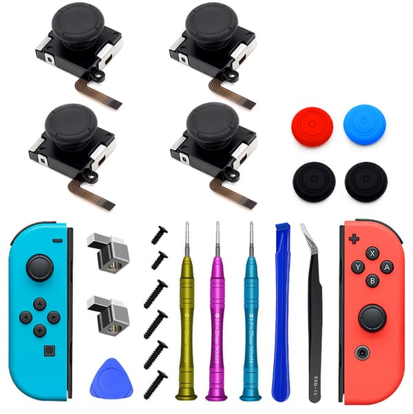 Reservdelar reparationskit för Nintendo Switch/Lite 22 delar