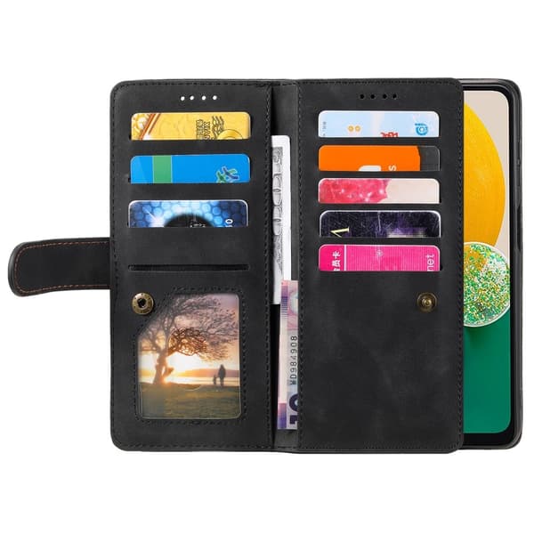 Samsung Phone Case Big Wallet 9-FACK Plånboksfodral S22
