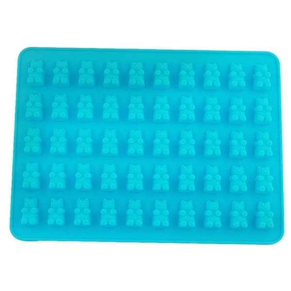 2-pack - Silikonform Gummibjörnar / Isform - 100 björnar