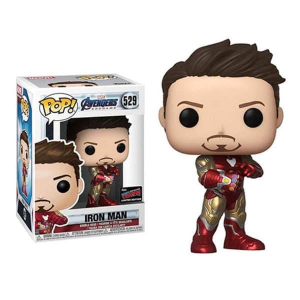 Funkopop Marvels Endgame #580 # I AM Iron Man Funkopop Actionfigur Leksaker Modellkollektion