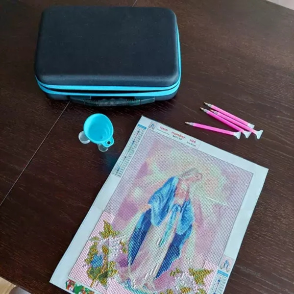 Pärlförvaring + Tillbehör för Diamantmålning - Diamond Painting