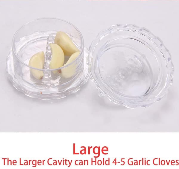 Garlic Twister Garlic Chopper Garlic Press Transparent