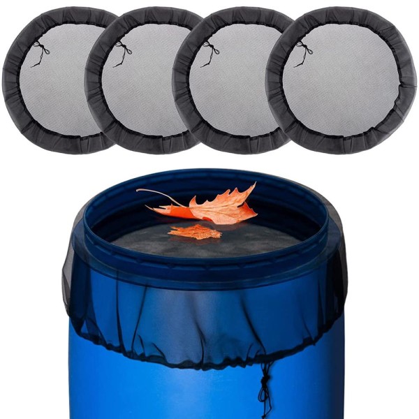 Skyddsnät för regntunnor 4-pack