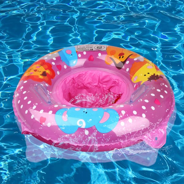 Baby Simring Ring Uppblåsbar Flytstol ROSA pink