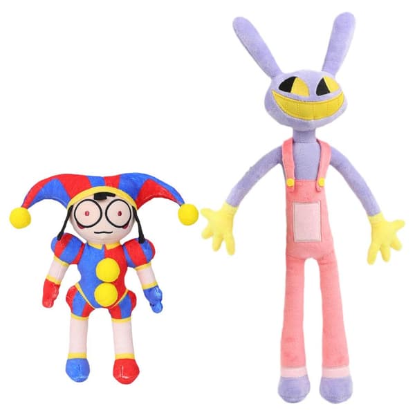 Fantastisk Digital Cirkus Plyschdocka Pomni Plushies Leksak För 2pc ONE