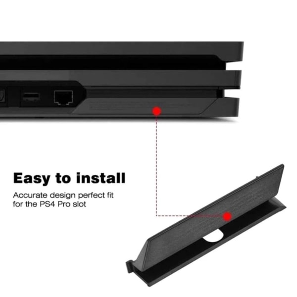 Universal HDD Hårddisk Skyddsdörr Hårddiskfack Slot Case för Playstation 4/PS4 Pro Konsol Black