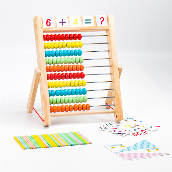 Trä Kulram för Barn - Matematikutbildning & Räkneleksak