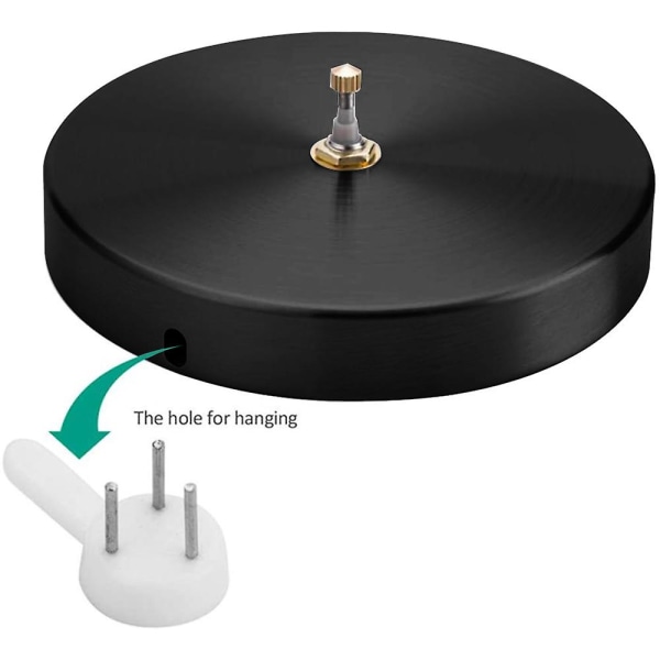 DIY Stora Klockvisare 3D Väggklocka för Hemkonstdekor, Svart