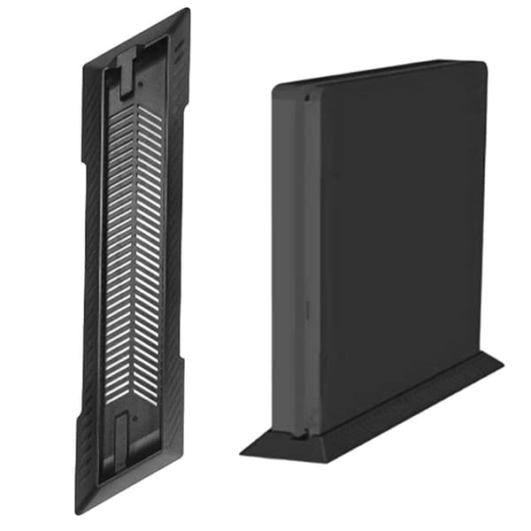 Vertikalt stativ för PS4 Slim-konsol, dockningshållare, monteringsfäste