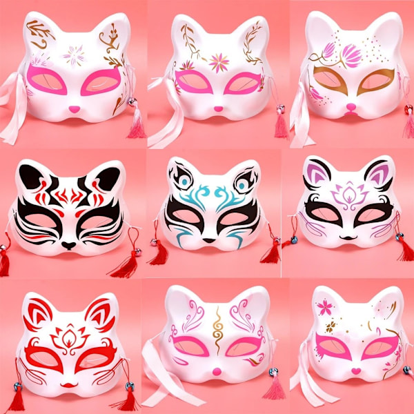 10-pack - DIY Kattmask / Therian Mask