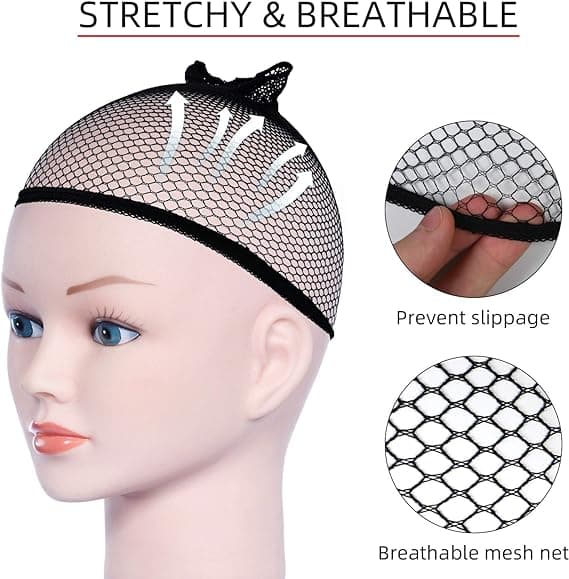 Hårnät Perukmössa, Unisex Perukmössa för Män och Kvinnor, Neu