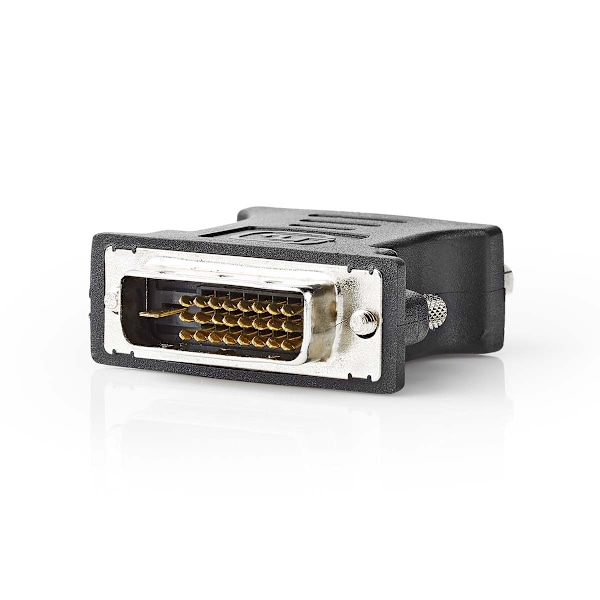 Nedis DVI-adapter | DVI-I 24+5-stiftshane | VGA-hona 15p | Nickelpläterad