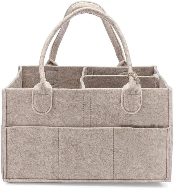 Diaper Storage Basket, Portable Storage Basket, Suitable for Changing Tables and Car Wash Baskets