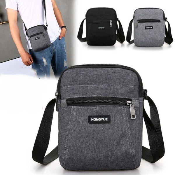 Messenger-väska för män Crossbody-axelväskor Reseväska Man-väska