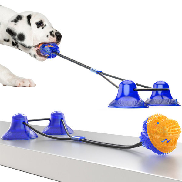 Sugkoppshundleksak Puppy Rope Chew