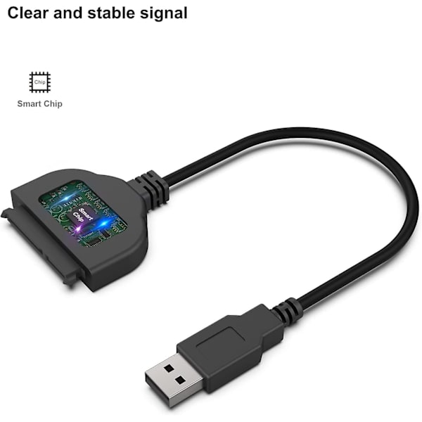 SATA till USB-kabel, Benfei USB 3.0 till SATA III hårddiskadapter