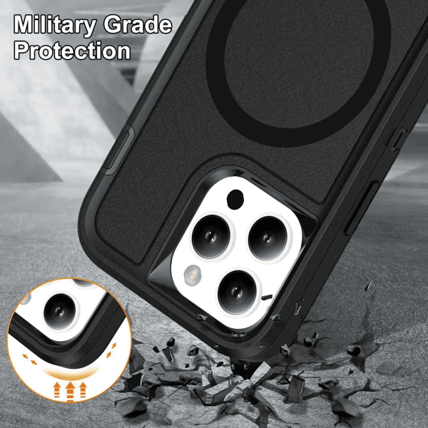 Skal för IPhone 16 15 Pro Max Plus för Magsafe Magnetisk Trådlös Laddning iPhone16Promax
