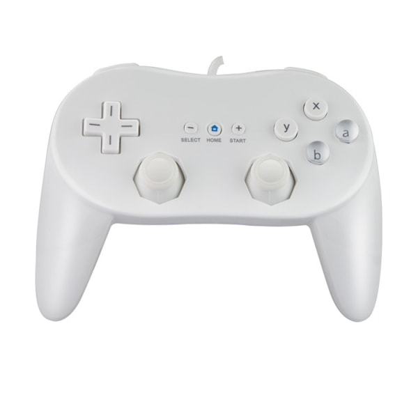 Wii Classic Controller Pro Vit för Förbättrad Spelupplevelse
