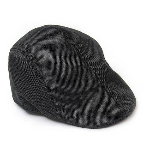 Flat Cap / Gatsby / Gubbkeps - Enfärgad i olika färger black
