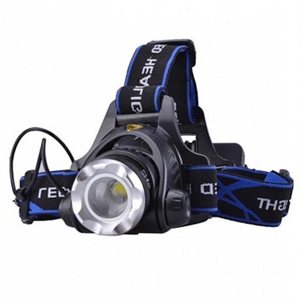 Slitstark pannlampa med 1600 lumen