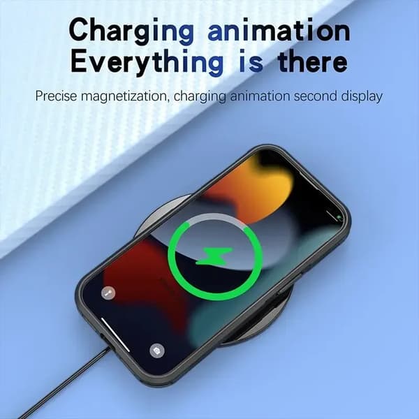 Skal för IPhone 16 15 Pro Max Plus för Magsafe Magnetisk Trådlös Laddning iPhone16Pro