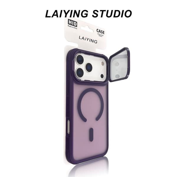 Mobilskal för iPhone 17/iPhone 17 Pro/iPhone 17 Promax med magnetisk sugfunktion och linsskydd iPhone 17 Pro