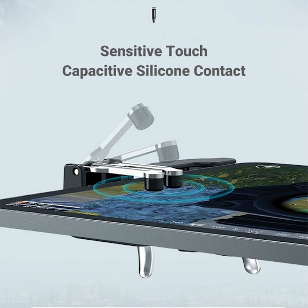 PUBG Gamepad för iPad Tablet Controller 4 utlösare Gamepad Joystick
